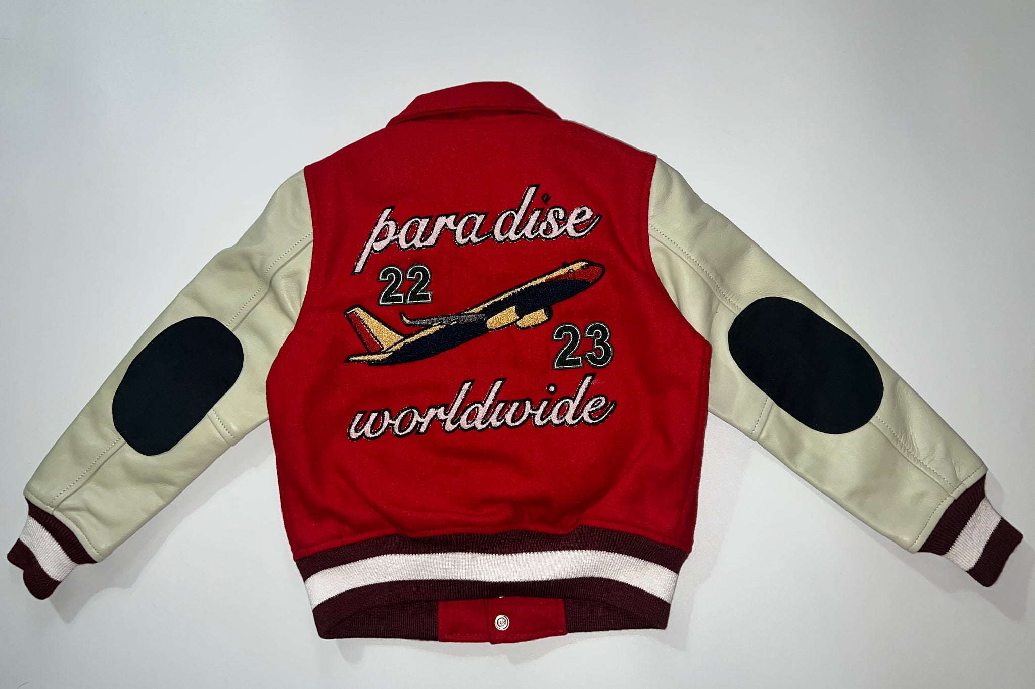 Kids destination varsity jacket