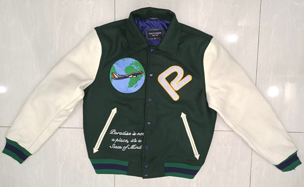 Destination varsity jacket